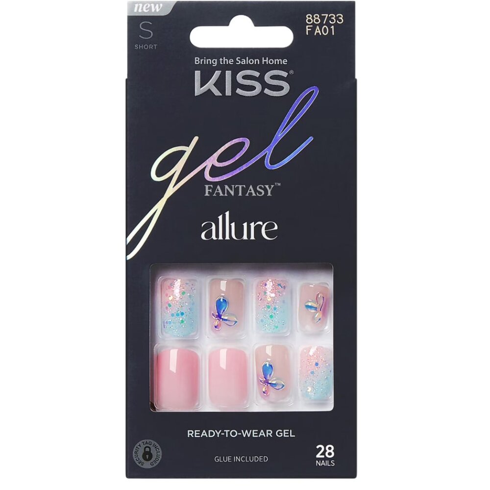 Kiss Gel Fantasy Allure Nails Short length - Variation